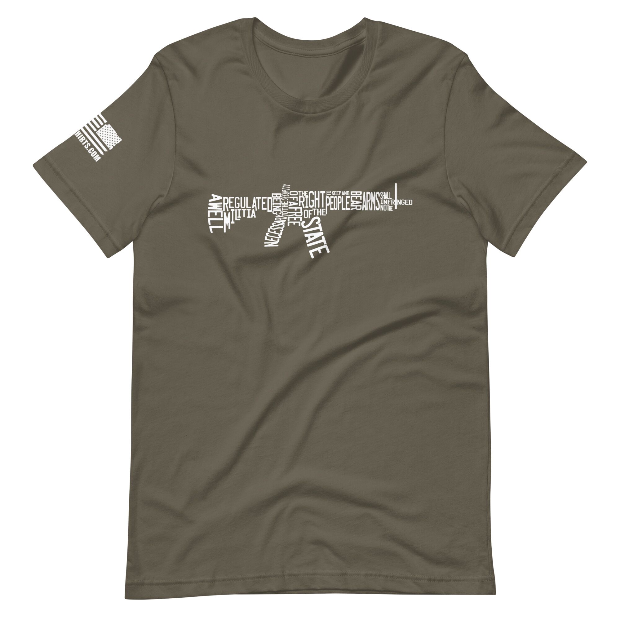 2nd amendment spelled out pro gun Unisex t-shirt - Image 5