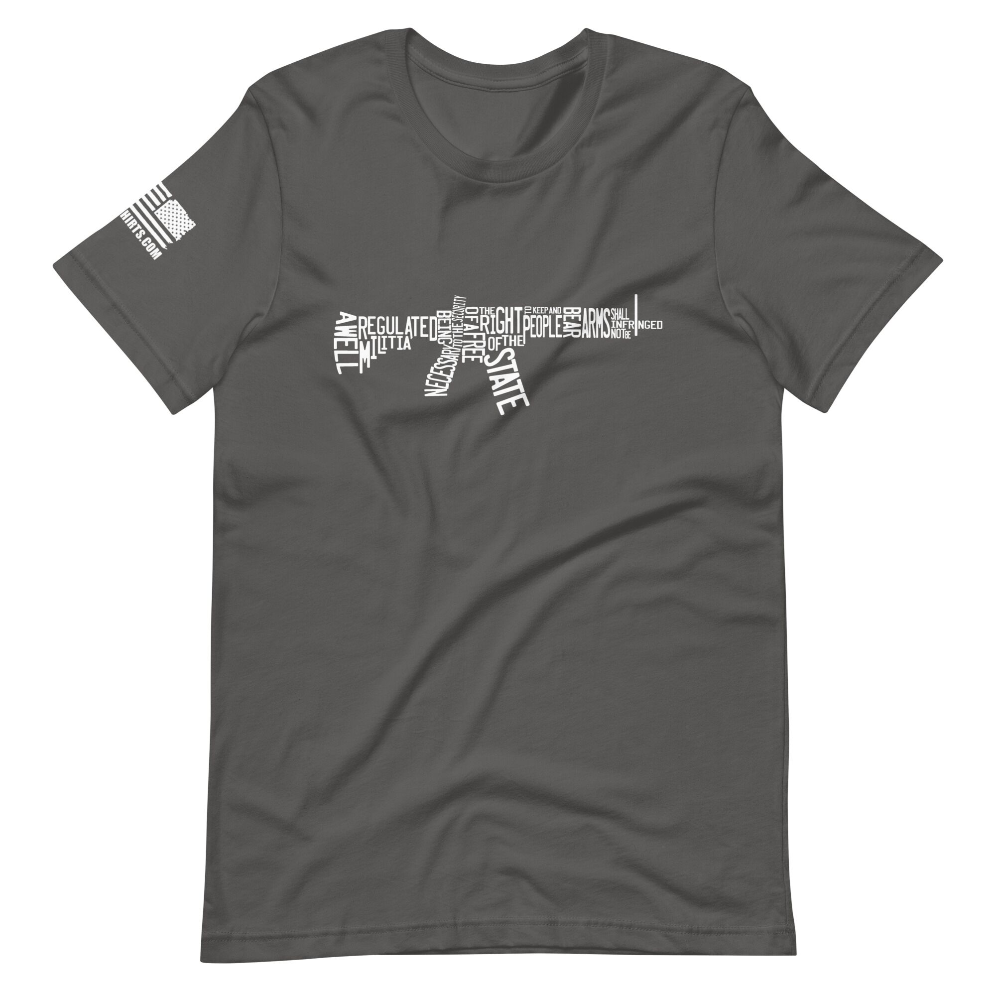 2nd amendment spelled out pro gun Unisex t-shirt - Image 4