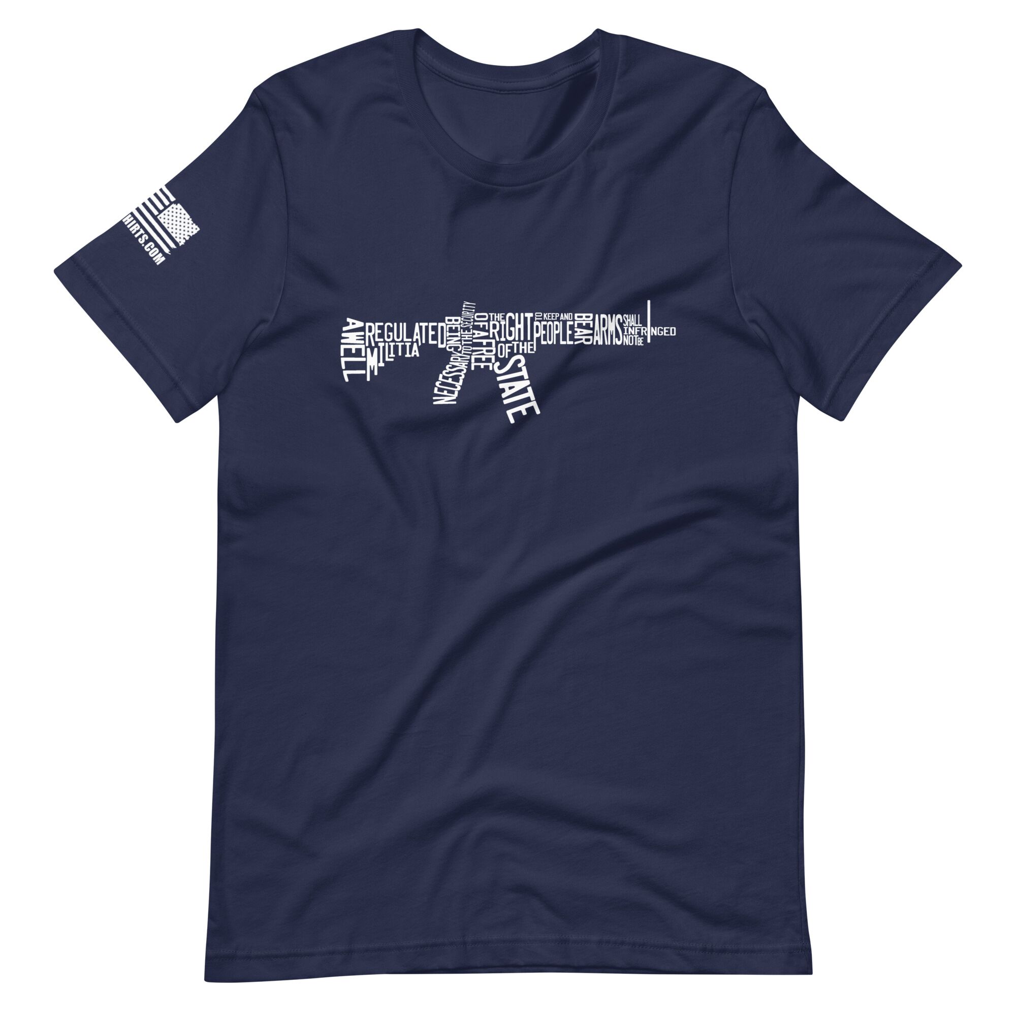 2nd amendment spelled out pro gun Unisex t-shirt - Image 2