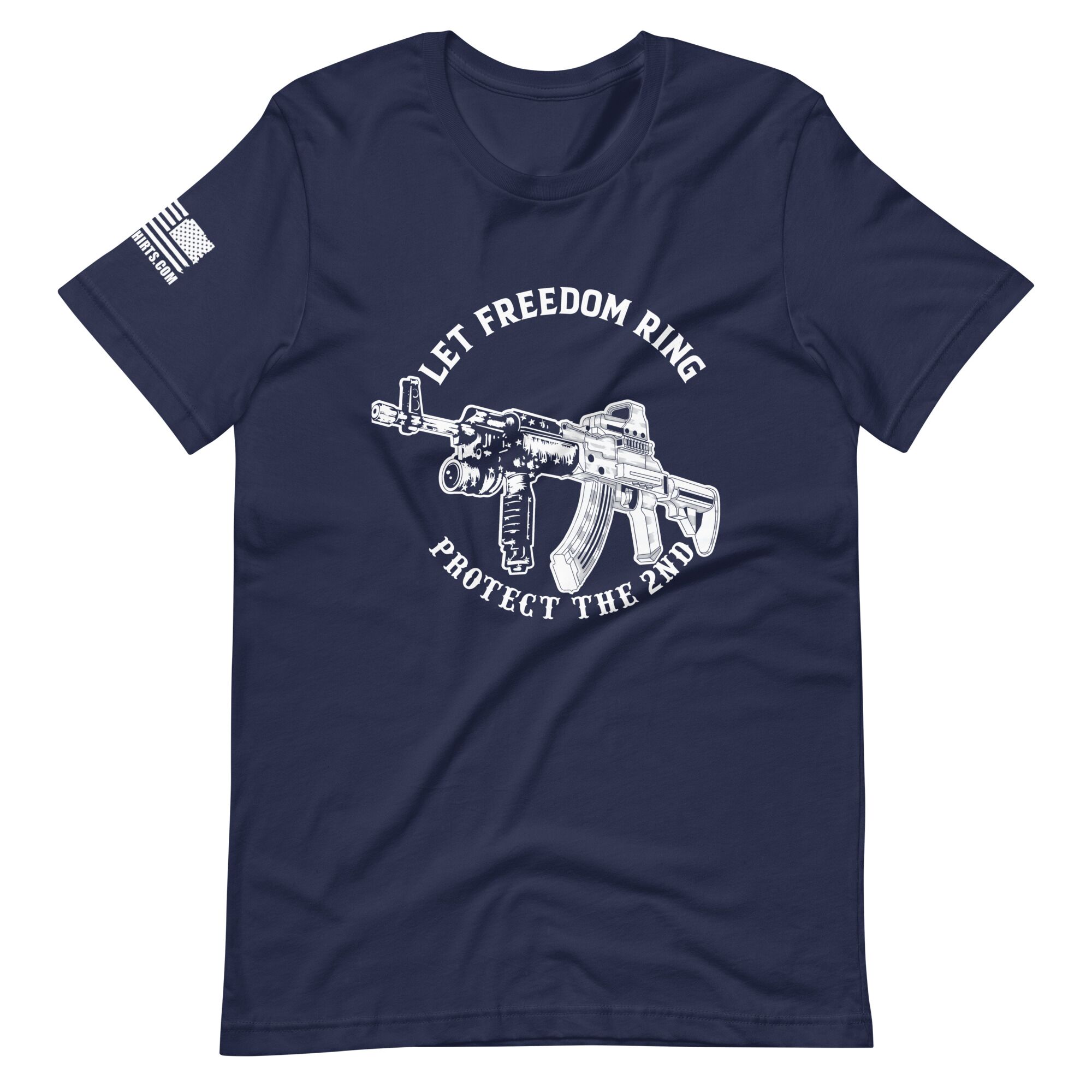 Let the freedom ring 2nd amendment pro gun Unisex t-shirt - Image 2