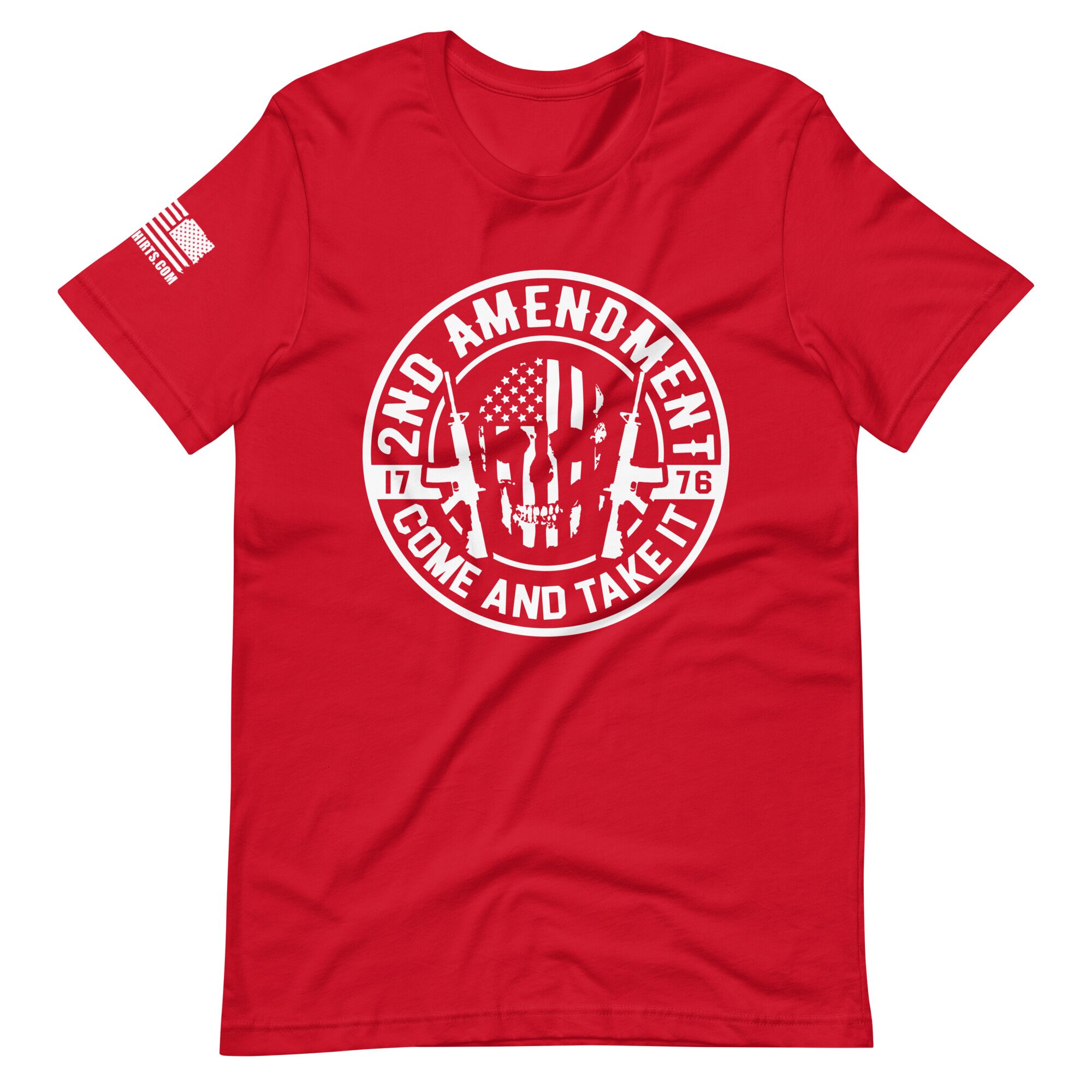 Come and take it 2nd amendment pro gun Unisex t-shirt - Image 3