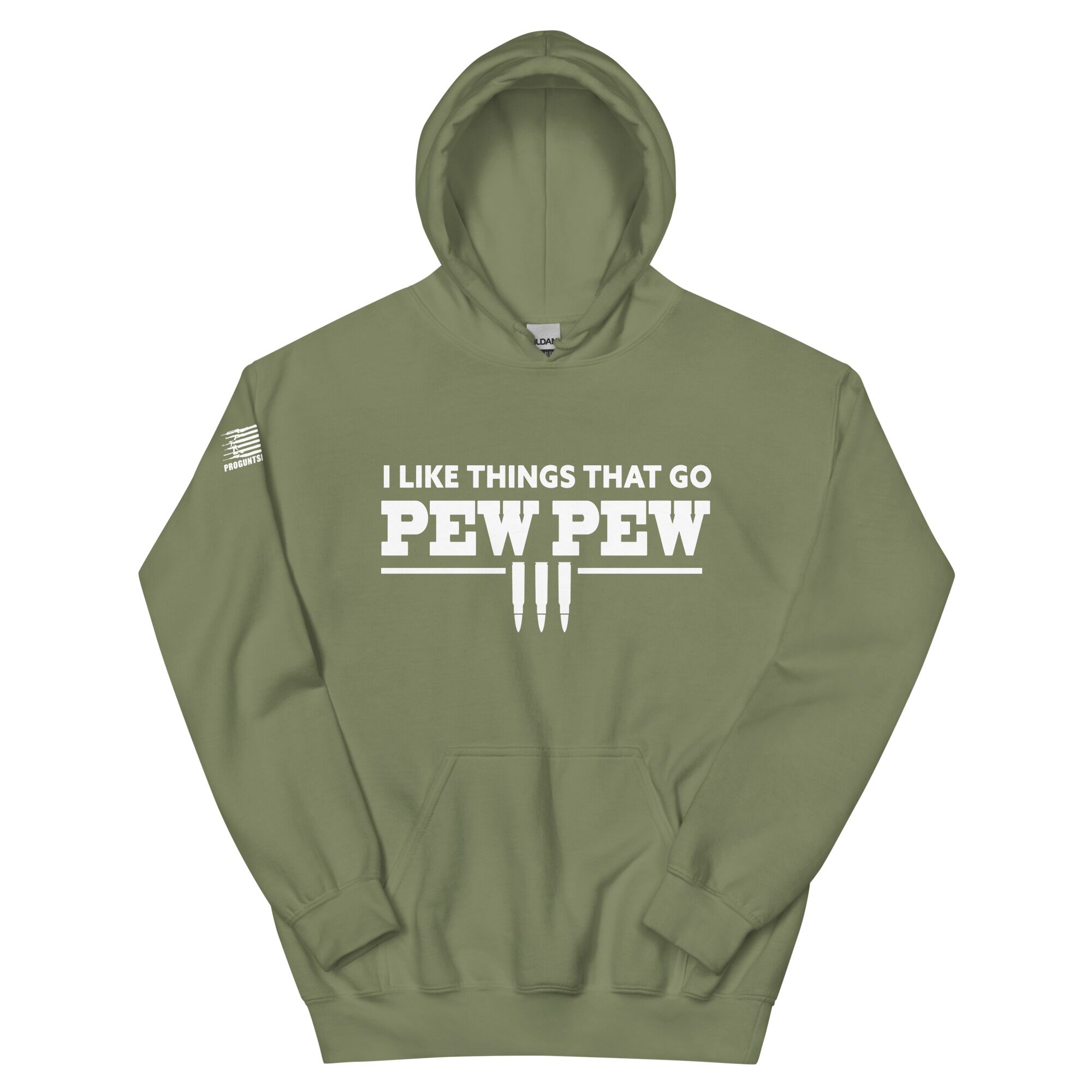 I like things that go pew pew 2nd amendment pro gun Unisex Hoodie - Image 4