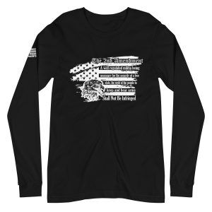 The 2nd amendment pro gun Unisex Long Sleeve Tee