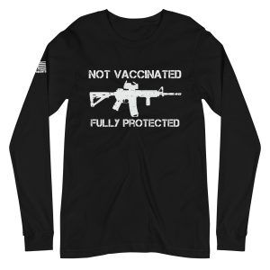 Fully Protected 2nd amendment pro gun Unisex Long Sleeve Tee