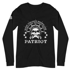 When Tyranny 2nd amendment pro gun Unisex Long Sleeve Tee