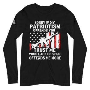 Patriotism 2nd amendment pro gun Unisex Long Sleeve Tee